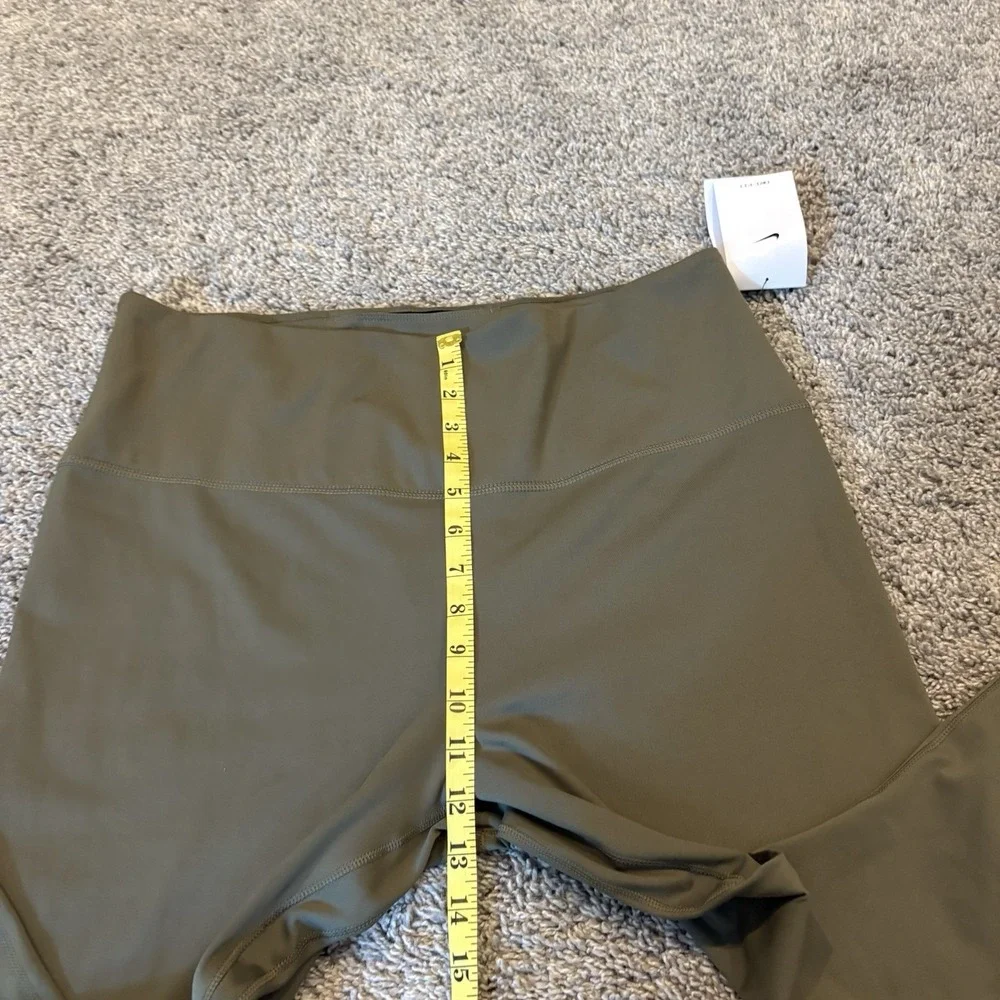NEW Nike One High Rise Full Length Legging Green XL Womens Style DM7278-222 $60